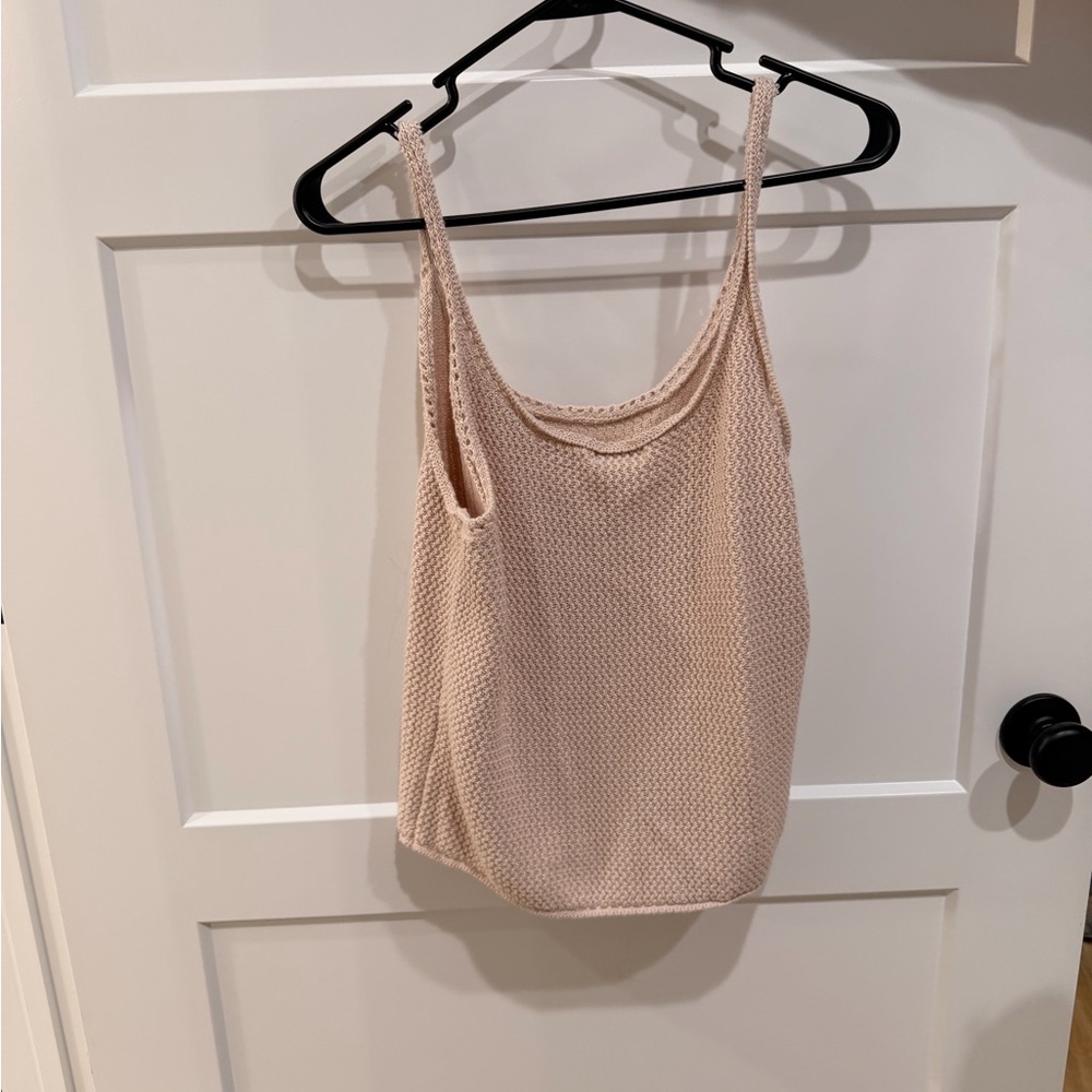 Nine West Cream Textured Camisole